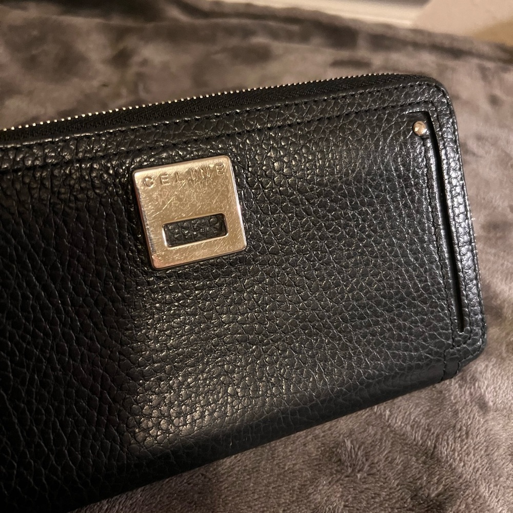 Celine Wallet - Black leather - Picture 2 of 7